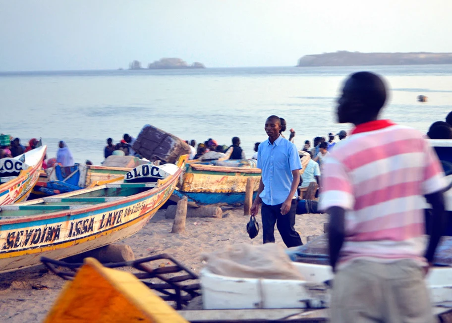 Fischer in Dakar. Etwa 600.000 Menschen verdienen in Senegal ihren Lebensunterhalt in diesem Sektor.