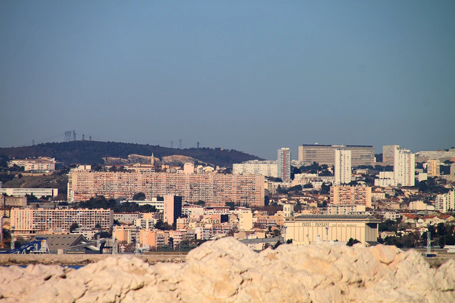 Quartiers nord, Marseille.