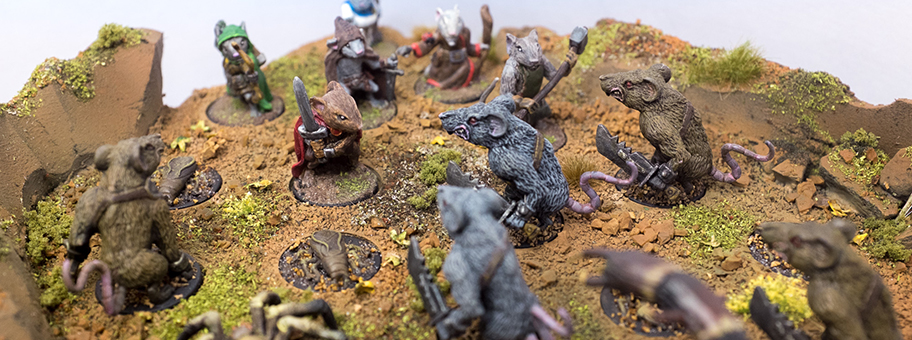 Spielfiguren des Gesellschaftsspiels «Maus und Mystik».