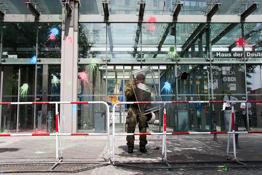 Blockupy Berlin 2014.