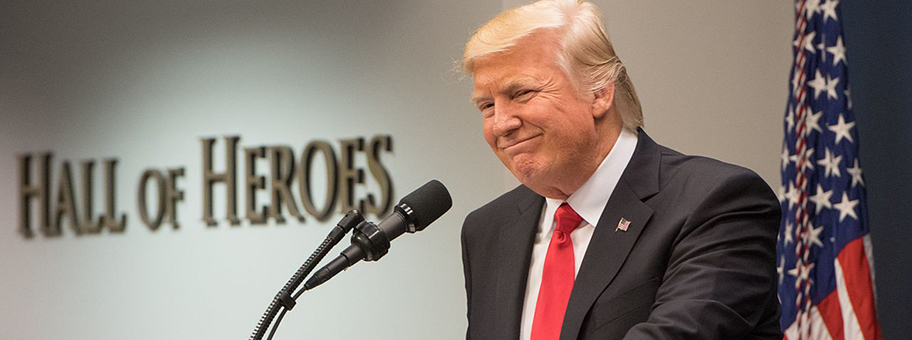 Donald J. Trump in Washington, Januar 2017.