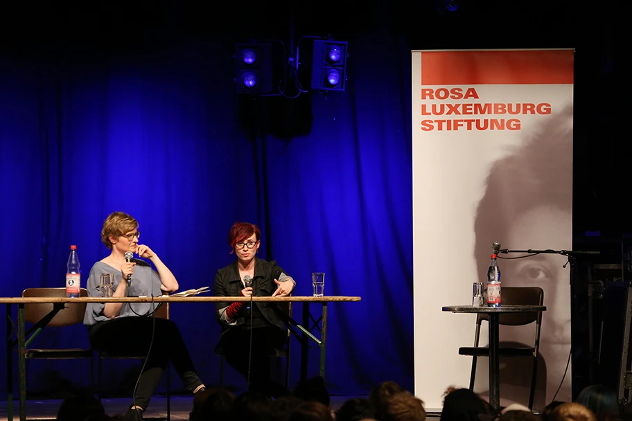 Sex, Lügen und Revolution. Diskussion mit Laurie Penny, Berlin, 17.6.2015.