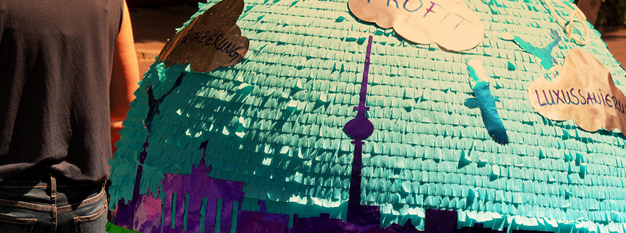 Gegen Gentrifizierung, BerlinKreuzberg, 24.5.2015.