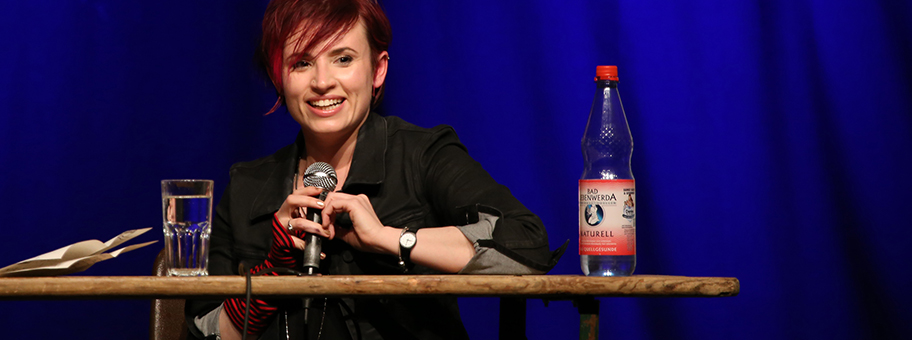 Sex, Lügen und Revolution. Diskussion mit Laurie Penny in Berlin, 17.6.2015.