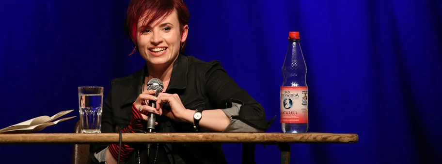 Sex, Lügen und Revolution. Diskussion mit Laurie Penny in Berlin, 17.6.2015.