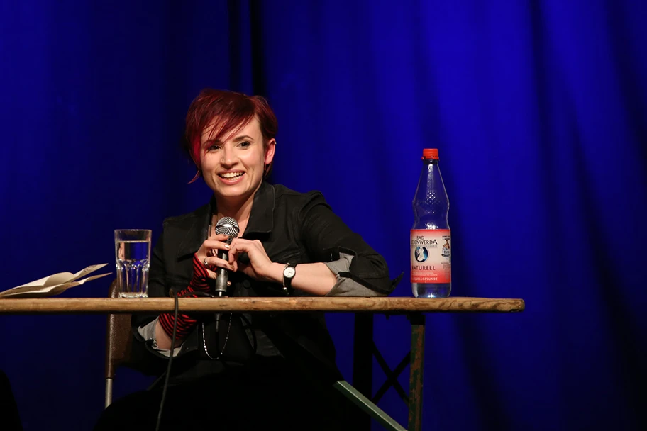 Sex, Lügen und Revolution. Diskussion mit Laurie Penny in Berlin, 17.6.2015.