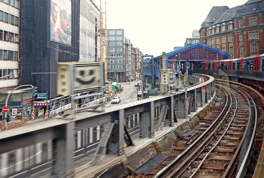 Graffiti von OZ in Hamburg.