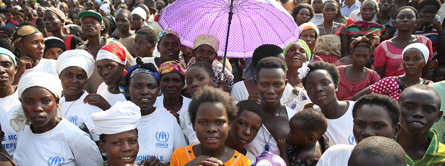 Flüchtlinge aus Burundi in einem UNHCR-Camp in der Demokratischen Republik Kongo.