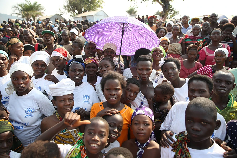 Flüchtlinge aus Burundi in einem UNHCR-Camp in der Demokratischen Republik Kongo.