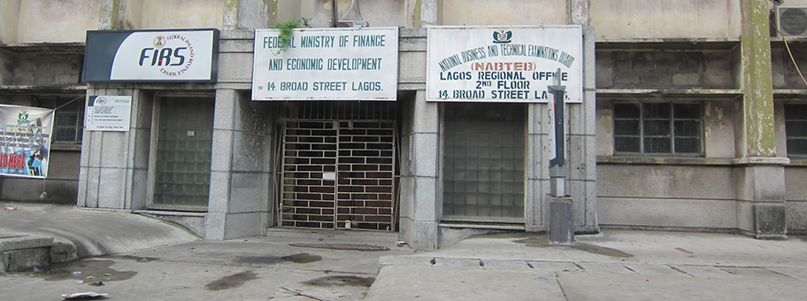 Broad Street, Lagos, Nigeria.