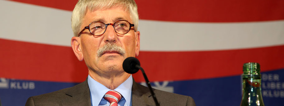 Thilo Sarrazin, September 2013.