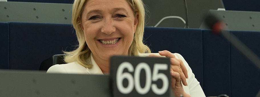 Marine Le Pen darf sich freuen.