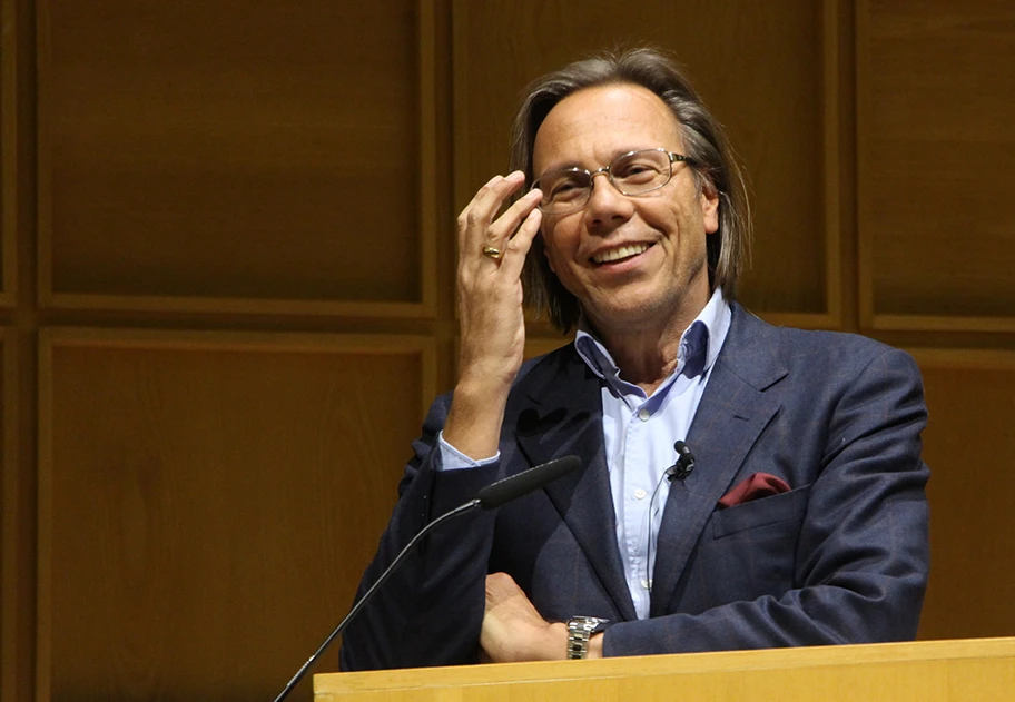 Harald Welzer am Wissenschaftsforum der Universität Konstanz, März 2015.