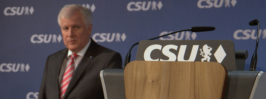 Der Bayerische Ministerpräsident und CSU-Vorsitzende Horst Seehofer am 16.