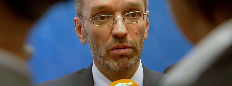 Herbert Kickl, geschäftsführender Klubobmann der FPÖ-Fraktion, Februar 2018.