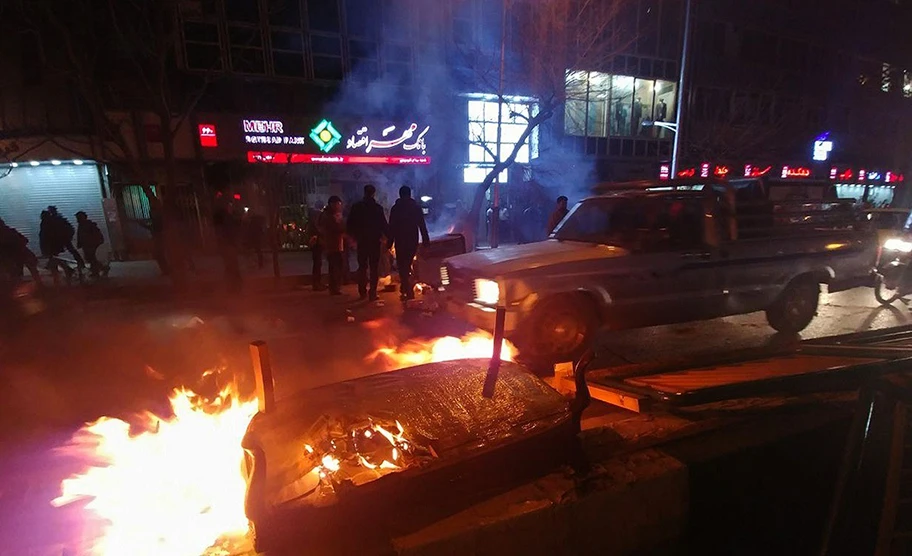 Gewaltsame Proteste im Iran, Januar 2018.