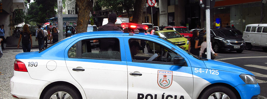 In den Strassen von Rio de Janeiro.