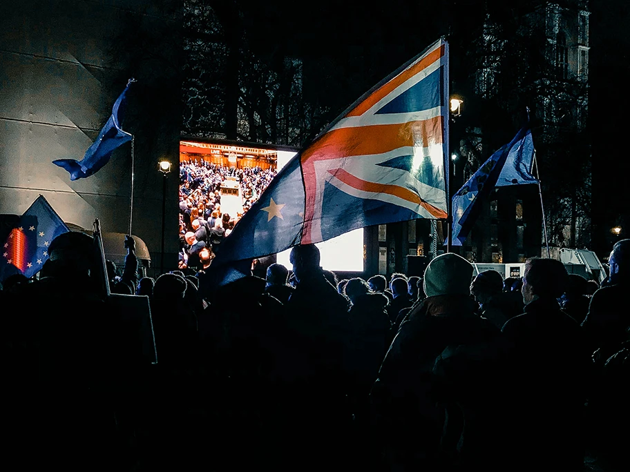 Brexit-Abstimmung im englischen Parlament, Januar 2019.