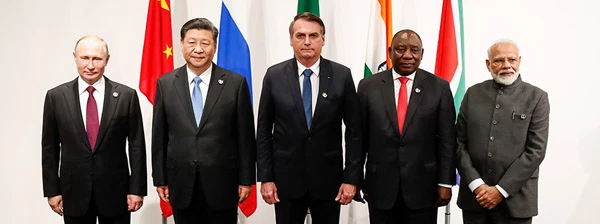 BRICS-Treffen in Brasilien, Juni 2019.