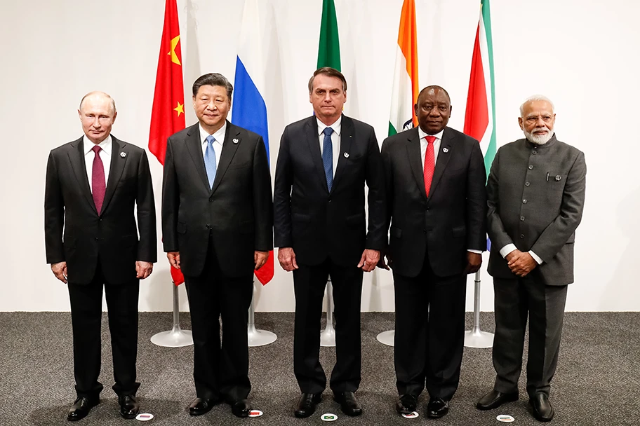 BRICS-Treffen in Brasilien, Juni 2019.