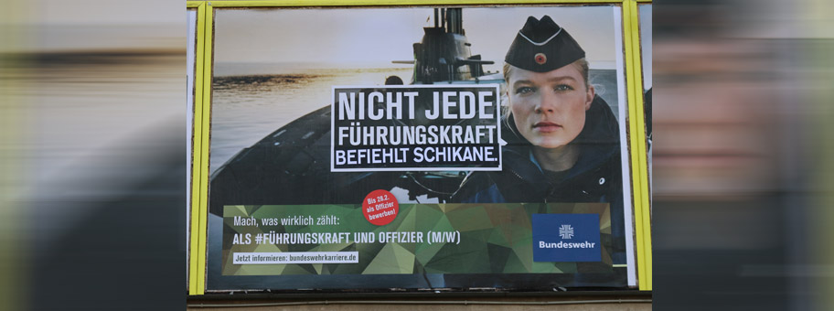 Adbusting - Bundeswehr-Werbung.