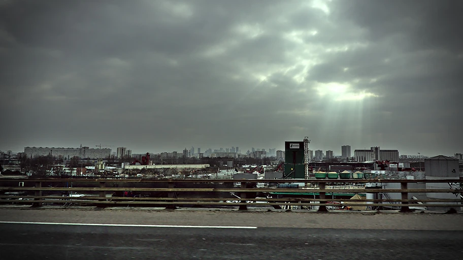 Banlieue in Paris.