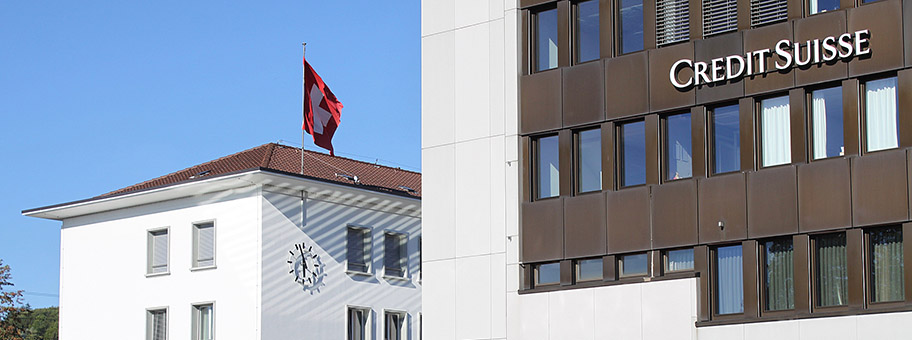 Filiale der Credit Suisse in Burgdorf.