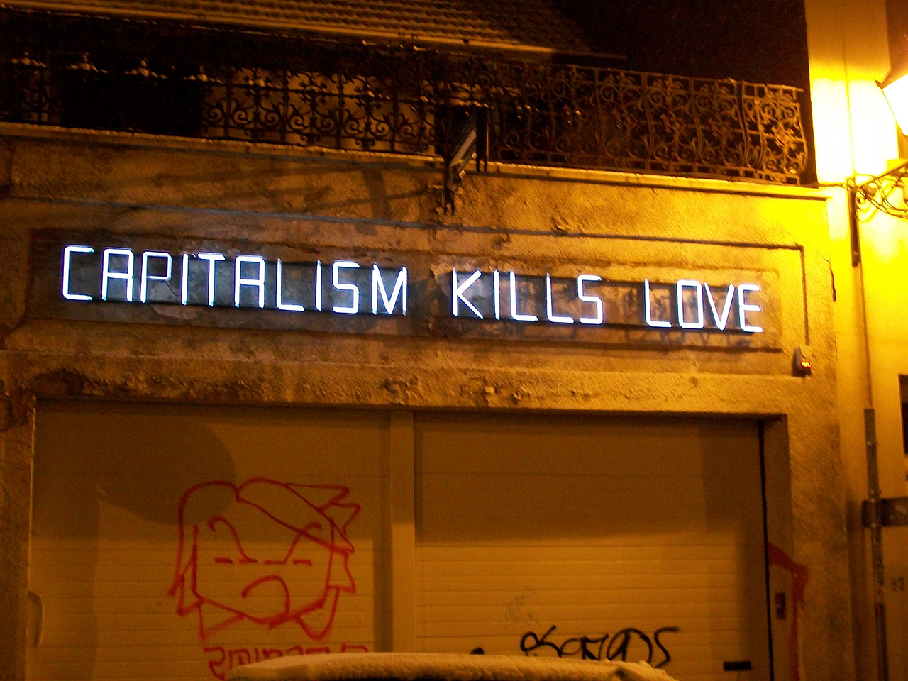 Capitalism kills Love