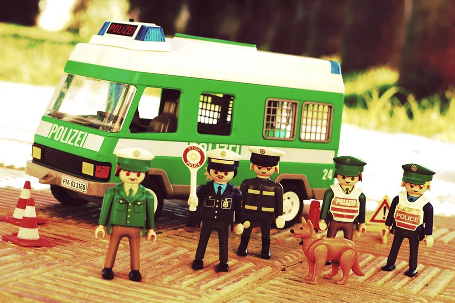 Polizei-Set von Playmobil.
