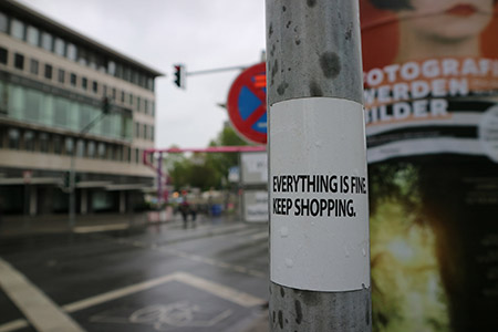 Everything is fine, keep shopping