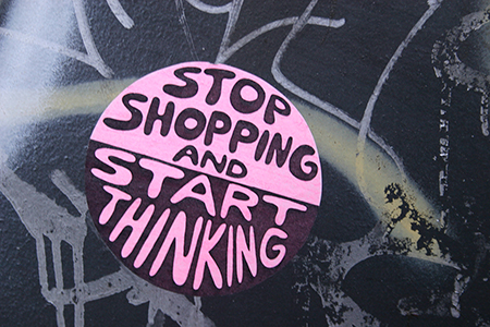Stop shopping and start thinking