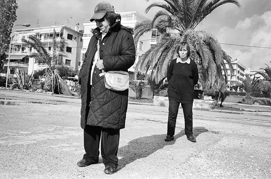 Auf der Strasse in Glyfada, Griechenland.