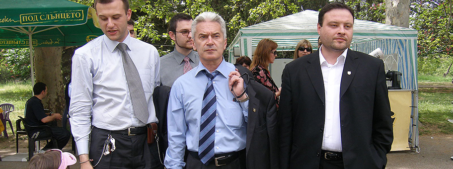 Volen Siderov, Parteichef von »Ataka«, hier bei einem Wahlkampfauftritt 2007.