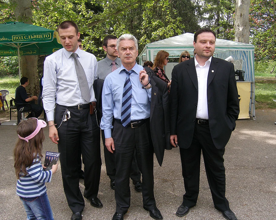 Volen Siderov, Parteichef von »Ataka«, hier bei einem Wahlkampfauftritt 2007.