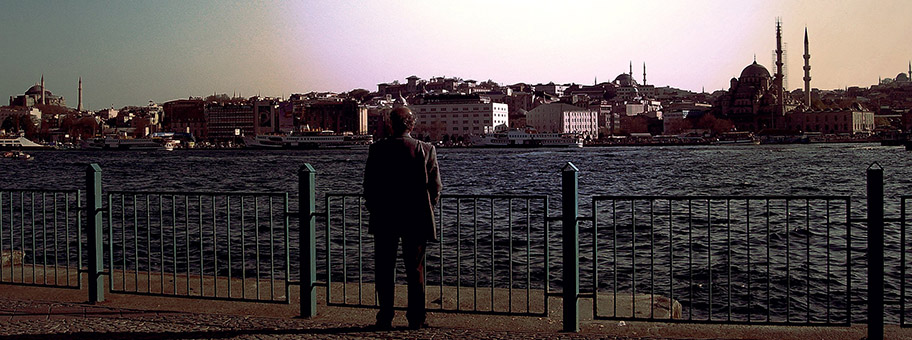 Blick auf Istanbul.