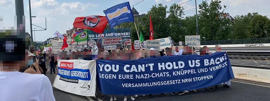 Demonstration am 26.06.2021 in Düsseldorf.