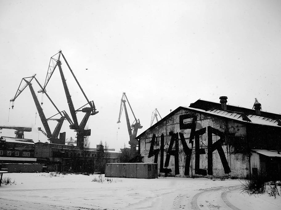 Slayer Graffiti, Stocznia Gdańska.