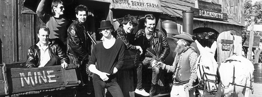 The Boomtown Rats at Knott's Berry Farm, 1981.