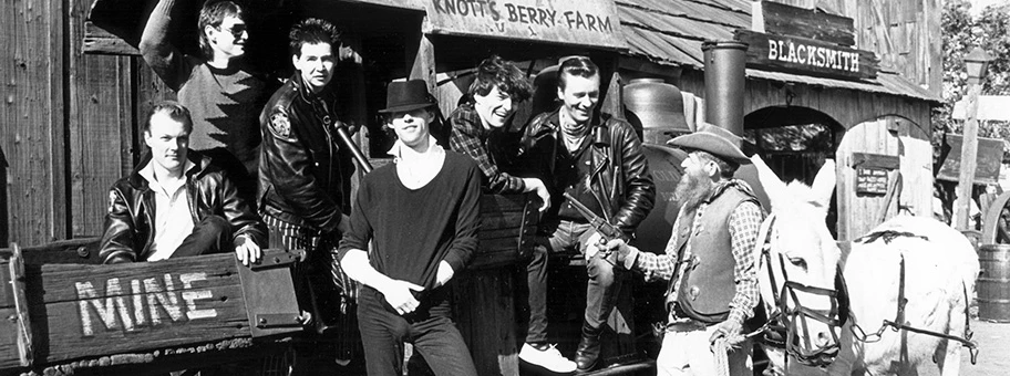 The Boomtown Rats at Knott's Berry Farm, 1981.