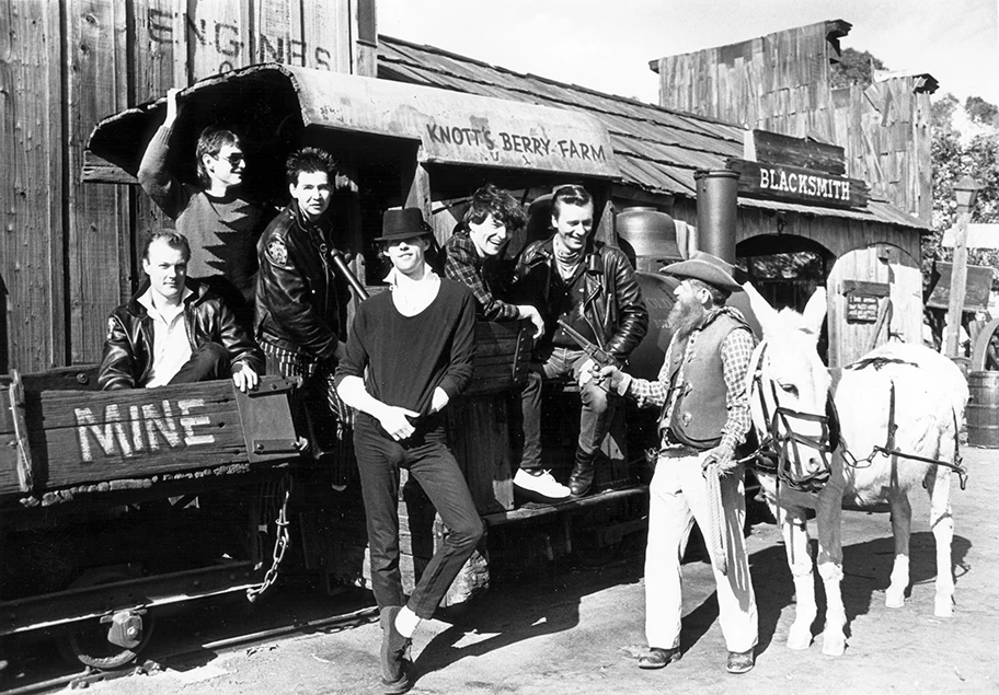 The Boomtown Rats at Knott's Berry Farm, 1981.