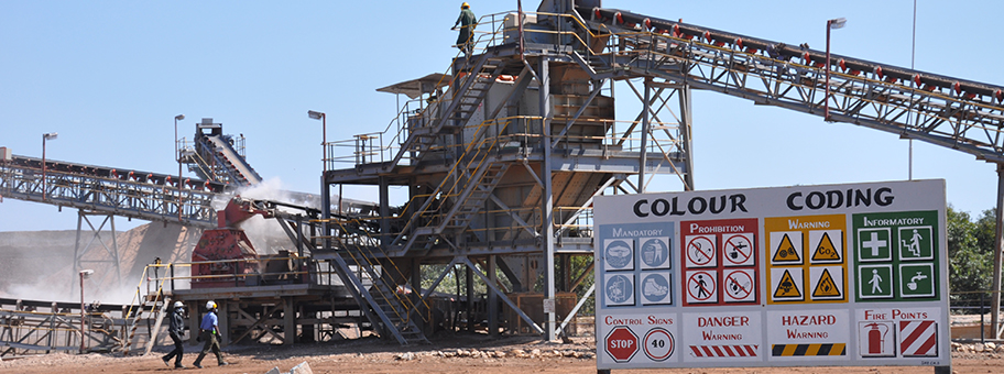Mopani-Kupfermine des Schweizer Rohstoffkonzerns Glencore in Sambia.