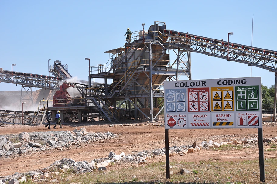 Mopani-Kupfermine des Schweizer Rohstoffkonzerns Glencore in Sambia.