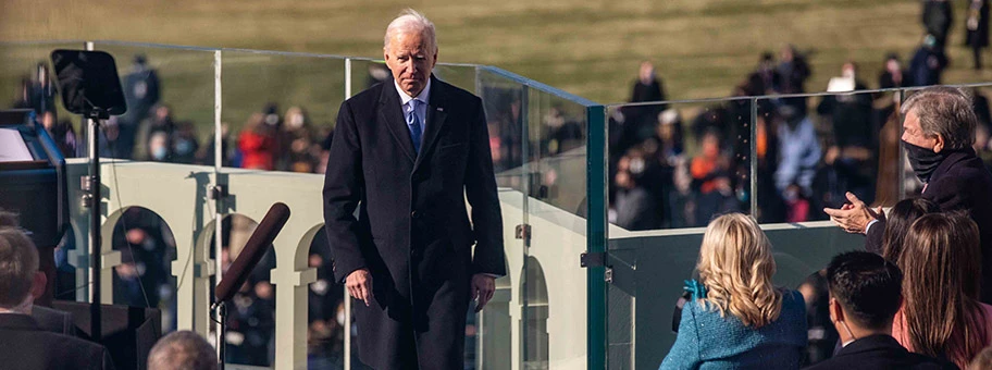 Amtseinführung von Joe Biden in Washington, 20. Januar 2021.