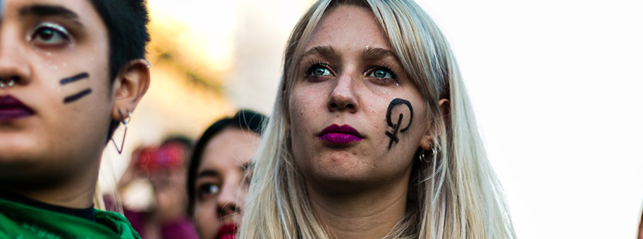 Internationaler Frauenstreiktag 2019 in Panama.