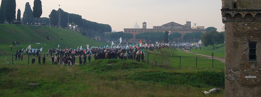 Forza Italia Veranstaltung in Rom, Italien, 2006.