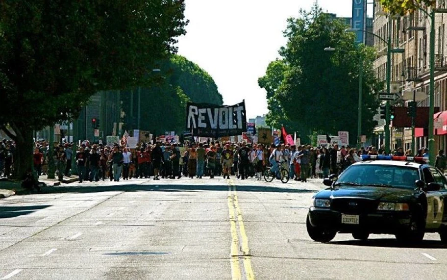 Occupy Oakland Demonstration, Oktober 2011.