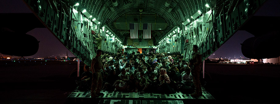 Evakuierung aus Afghanistan, August 2021.