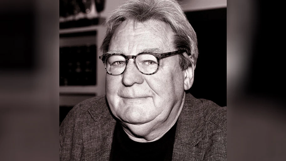 Der britische Drehbuchautor und Filmregisseur Alan Parker, April 2008.