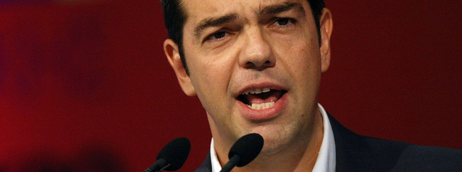 Alexis Tsipras, Parteipräsident von Syriza.