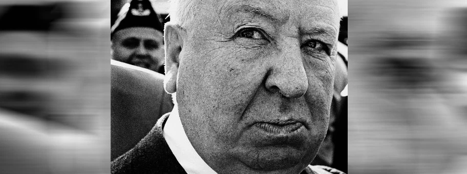 Alfred Hitchcock auf Besuch in Helsinki, Finnland, 1968.